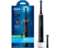 ORAL-B Pro3 3000 Cross Action - Elektrische Tandenborstel - 2 opzetborstels