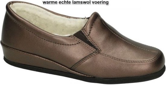 Rohde -Dames - brons - pantoffels - maat 40