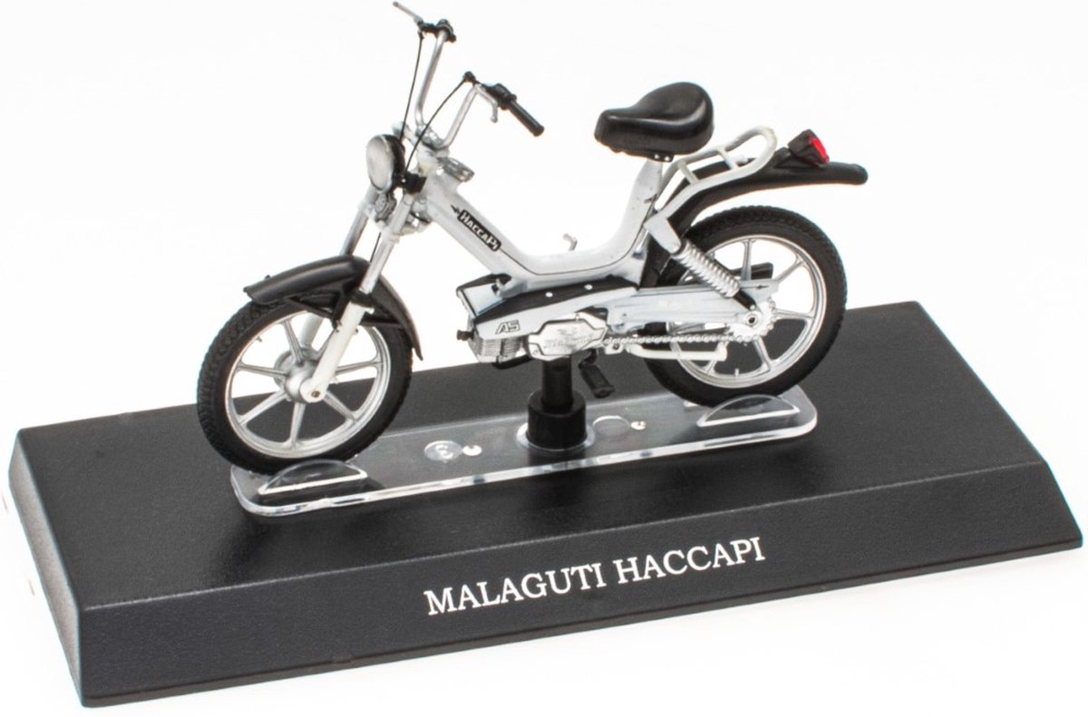 Scooters Collection-Malaguti Haccapi -Leo Models, schaal 1:18, voor verzamelaars, niet geschikt voor kinderen jonger dan 14 jaar