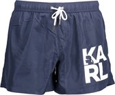 Karl Lagerfeld Beachwear Zwembroek Blauw S Heren