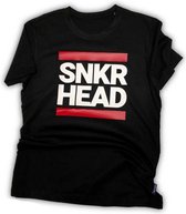 Sk8erboy snkr head t-shirt - zwart - medium