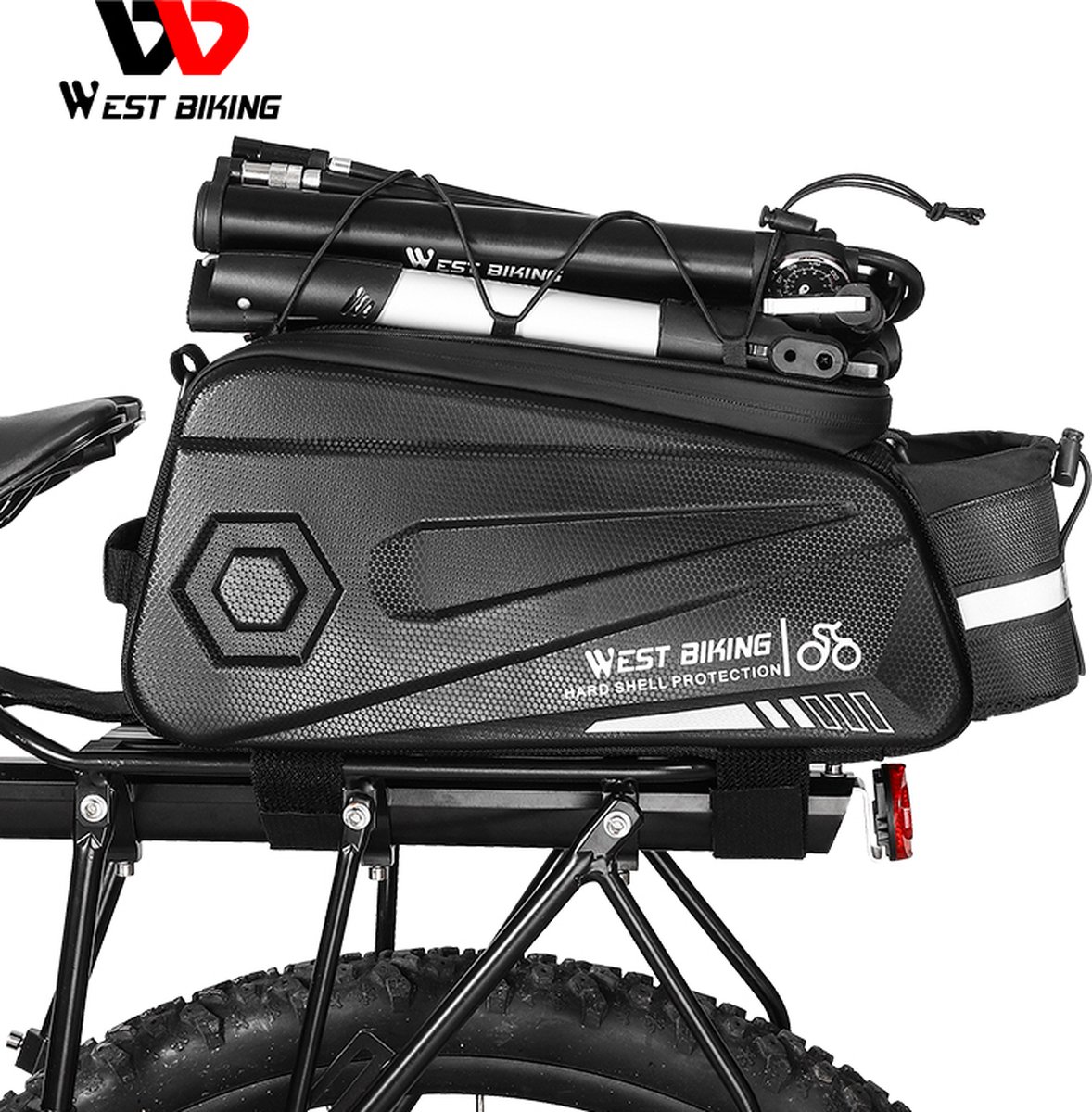 Fiets Accessoires Lange Afstand Fietstas 50 Liter RZAHUAHU - 4.5L- Koeltas - Waterdichte Tas Voor Aan De Fiets - Fiets Bag Bike Compacte Fiets Opbergtas