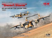 1:48 ICM 48302 Desert Storm - US aircraft OV-10A and OV-10D - 1991 Plastic Modelbouwpakket
