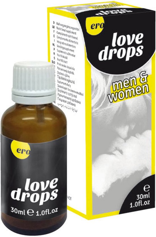 Liefdes druppels voor man en vrouw