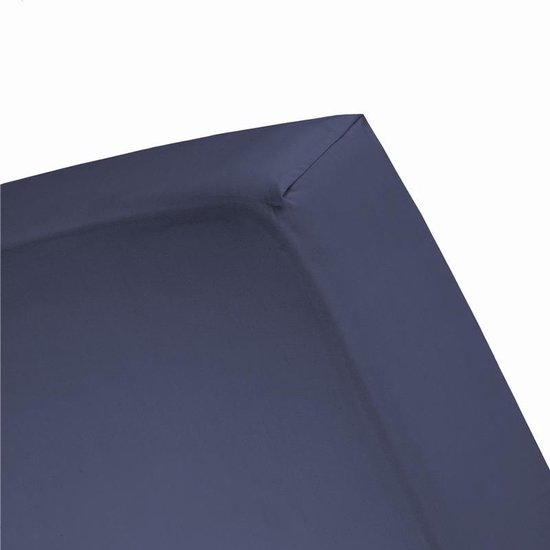 Damai New Fit - Hoeslaken - Premium Jersey - 180 x 200/210/220 cm - Dark Blue