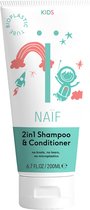Bol.com Naïf 2 in 1 Shampoo & Conditioner - Kids - 200ml - met Natuurlijke Ingrediënten aanbieding