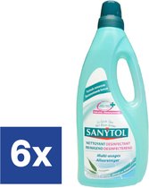 Sanytol Desinfecterende Allesreiniger - 6 x 1L - Voordeelverpakking