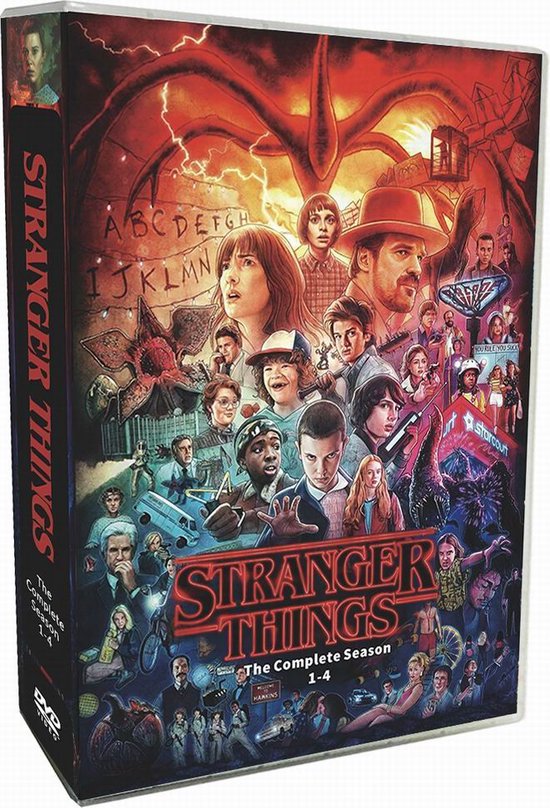 Stranger Things Seizoen 1-4 DVD box Netflix Series (DVD), Finn Wolfhard |  DVD | bol.com