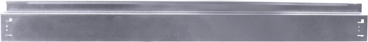 Borderrand Met wielkast met klem 9,5 cm x 70 cm | Gazonrand | Kantopsluiting