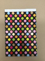 papieren zakjes - Cadeauzakjes - Dots Funky – 23 x 31 cm - 250 stuks Cadeauverpakkingen & cadeaupapier