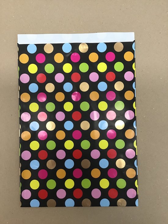 Papieren Zakjes Cadeauzakjes Dots Funky 23 X 31 Cm 250 Stuks Papieren zakjes cadeauzakjes dots funky 23 x 31 cm 250 stuks