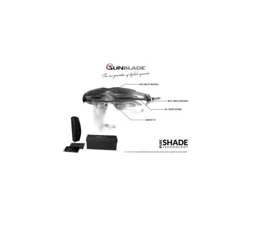 Sunblade SB-100 Fashion - Uniek ontwerp zonder glazen - Design zonnebril / zonneklep van Sunblade — afbeelding 2