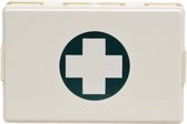 Technosafety Verbanddoos + Wandhouder - EHBO Set - Internationaal Goedgekeurd - Verbandkast - First Aid Kit