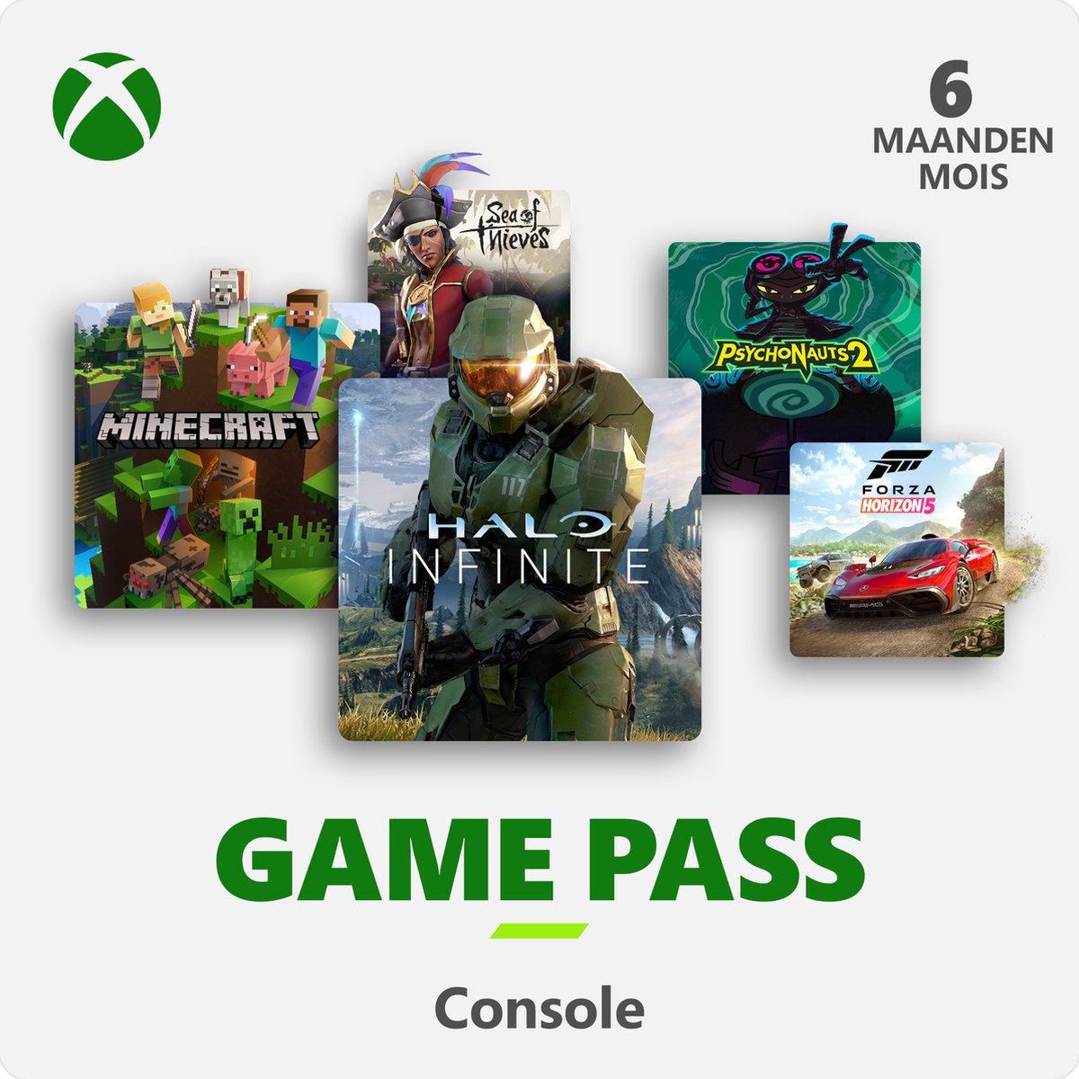 Xbox Game Pass - 6 maanden - Xbox Series X|S & Xbox One | bol.com