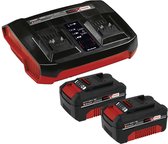 Einhell Power X-Change PXC-Starter- Kit 2x 4.0Ah & Twincharger Kit 4512112 Batterie et chargeur de batterie pour outils 18 V 4.0 A