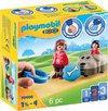 foto van PLAYMOBIL 1.2.3 Hondentrein - 70406