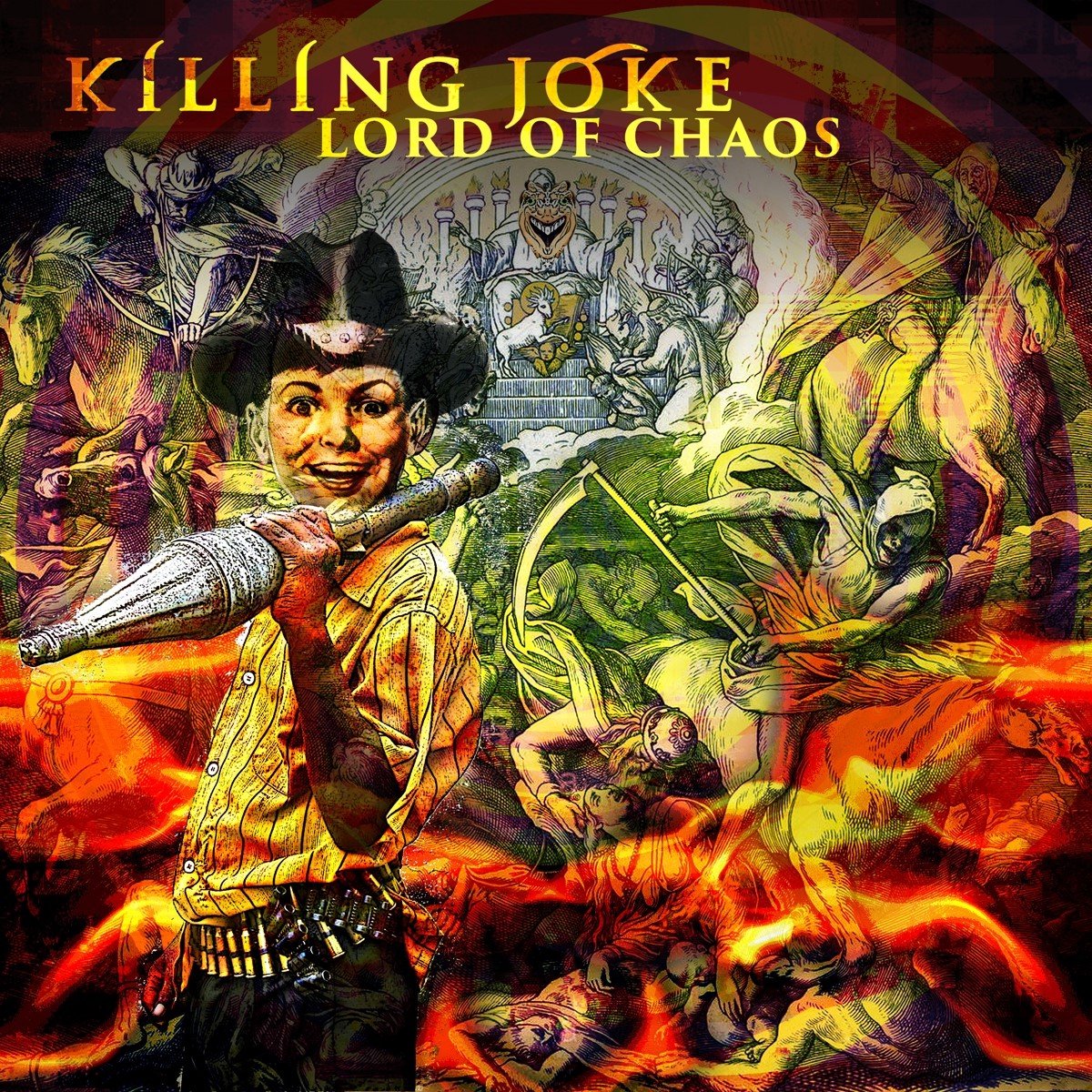 Killing Joke - Lord Of Chaos EP (LP) (Coloured Vinyl) (Limited Edition)
