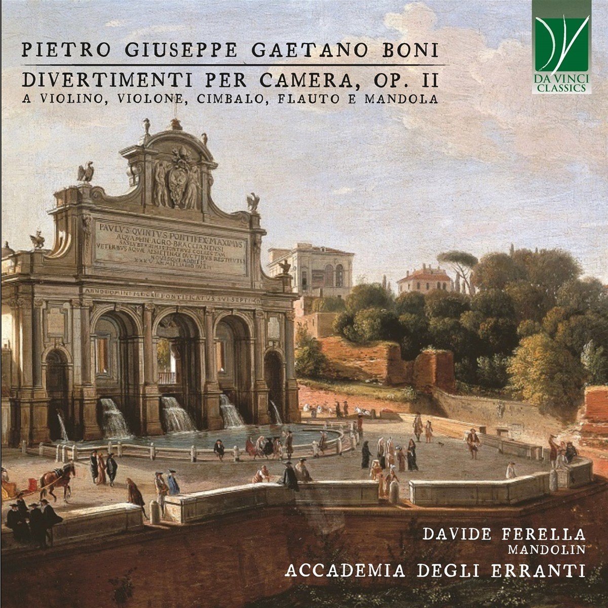 Davide Ferella & Accademia Degli Erranti - Boni: Divertimenti Per Camera Op. II (2 CD)