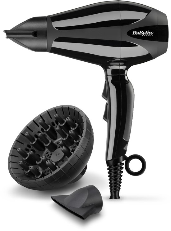 BaByliss Compact Pro 2400 6715DE Föhn - Ionische anti-pluis - BaByliss - €71,82