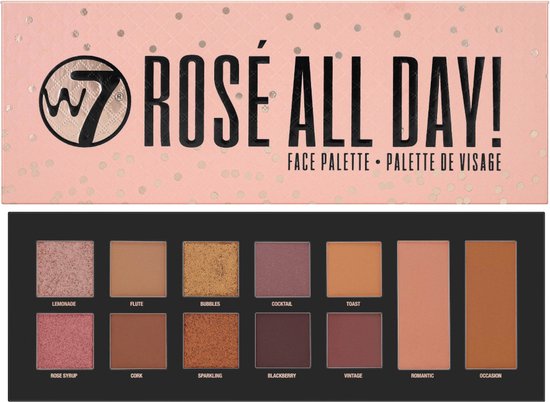 Foto: W7 ros all day face palette