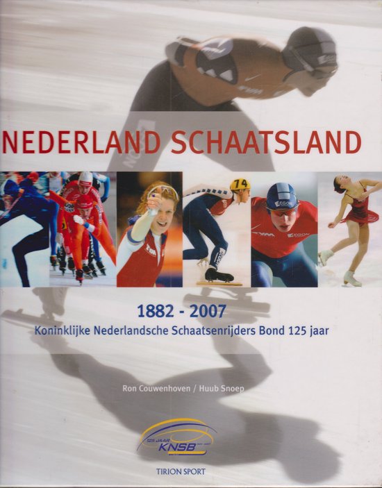 Cover van het boek 'Nederland schaatsland'