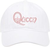 Queen - Crown In Q Logo Baseball pet - Wit