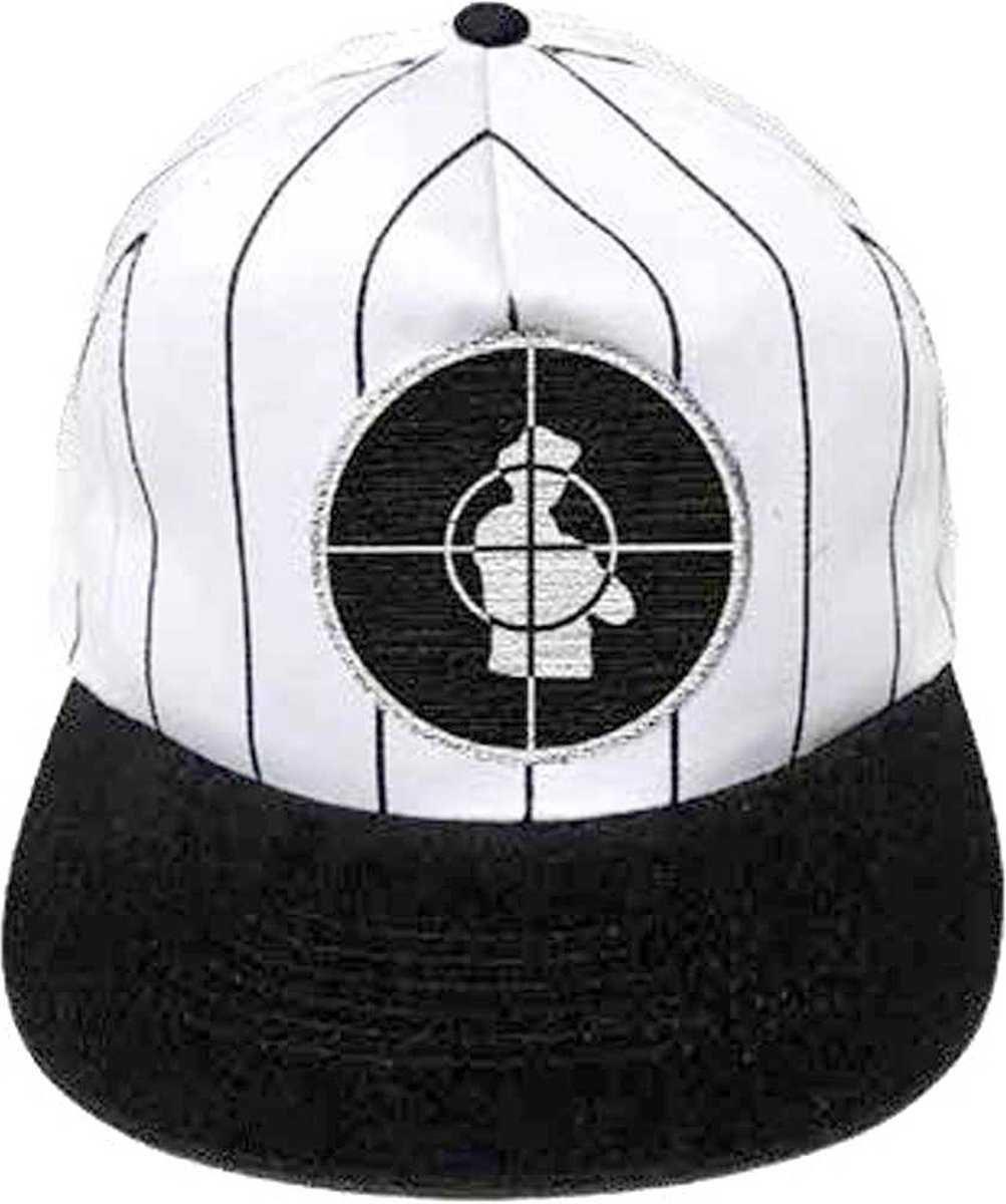 Public Enemy - Solid Target Baseball pet - Wit/Zwart