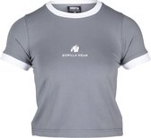 Gorilla Wear - New Orleans Cropped T-Shirt - Grijs - M