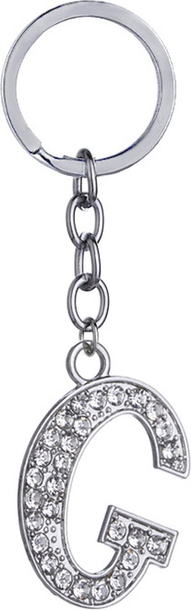 Bixorp Sleutelhanger met Letter G - Best Friends BFF Cadeau voor haar / hem
