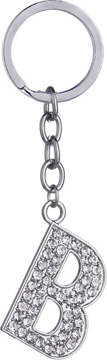 Bixorp Sleutelhanger met Letter B - Best Friends BFF Cadeau voor haar / hem