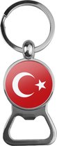 Bieropener Glas - Vlag Turkije