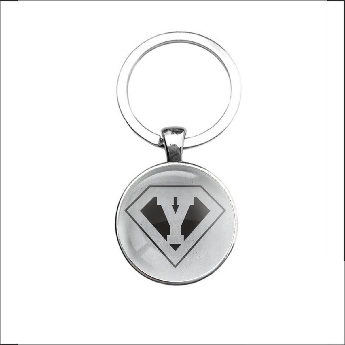 Sleutelhanger Glas - Y