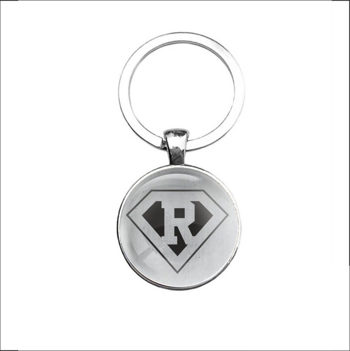 Sleutelhanger Glas - R
