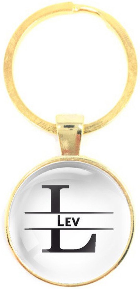 Sleutelhanger Glas - Lev