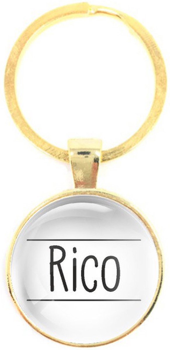 Sleutelhanger Glas - Rico
