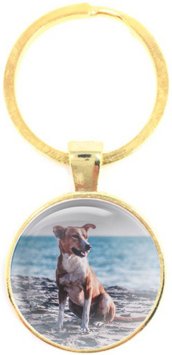 Sleutelhanger Glas - Hond