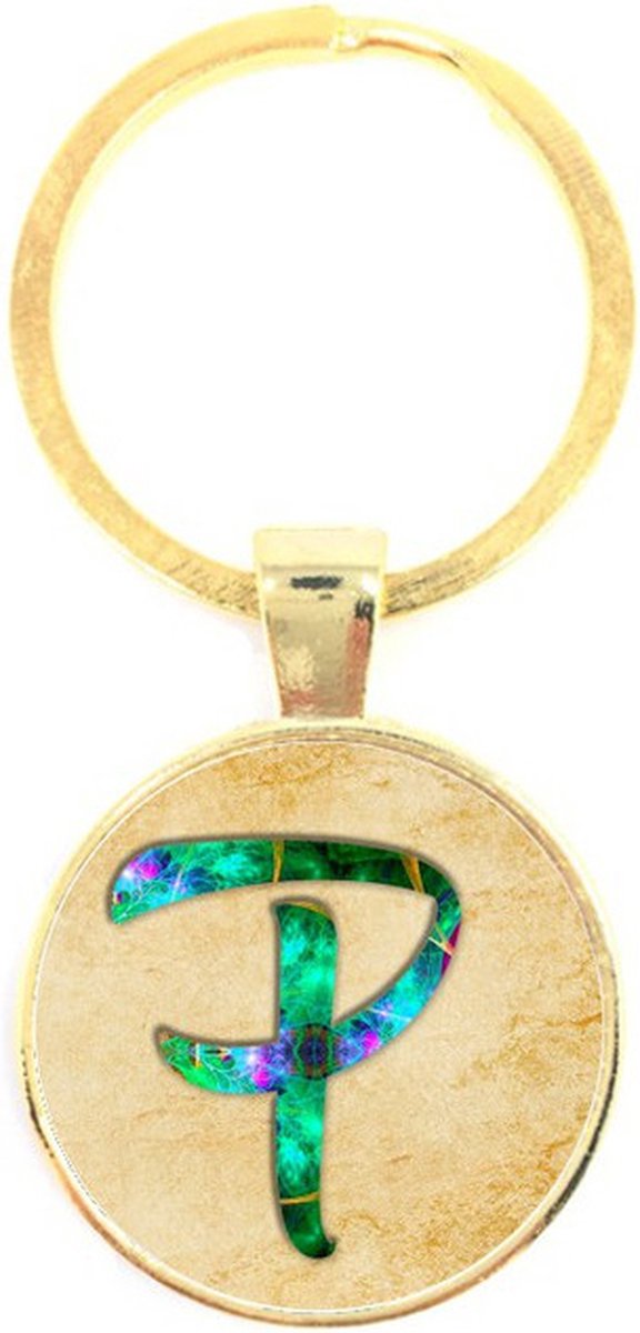 Sleutelhanger Glas - P