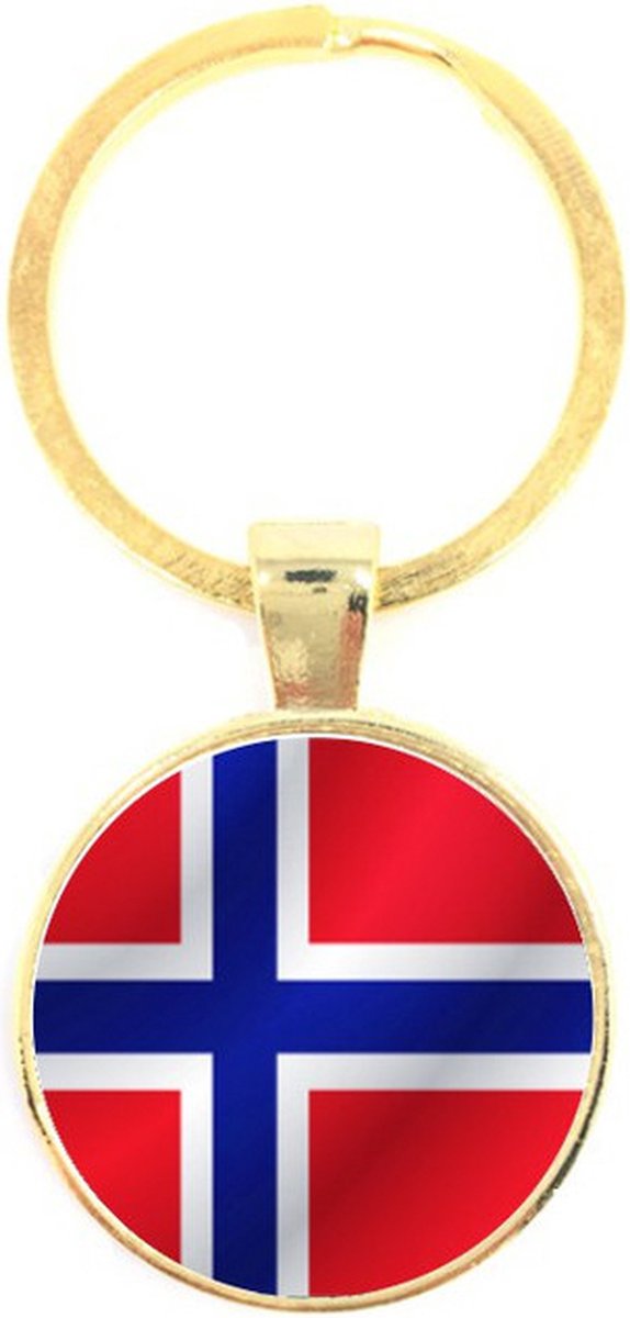 Sleutelhanger Glas - Noorwegen
