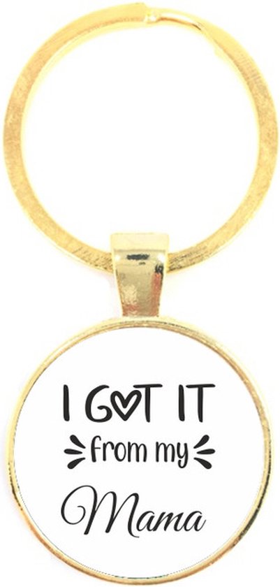 Verre porte-clés - Je l'ai eu de ma maman