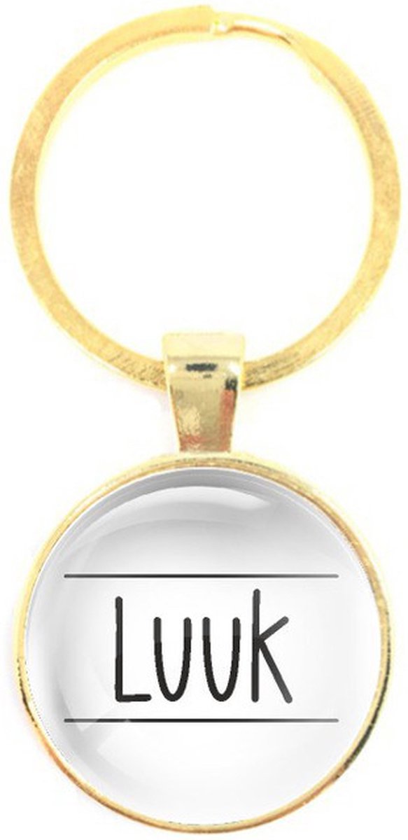 Sleutelhanger Glas - Luuk