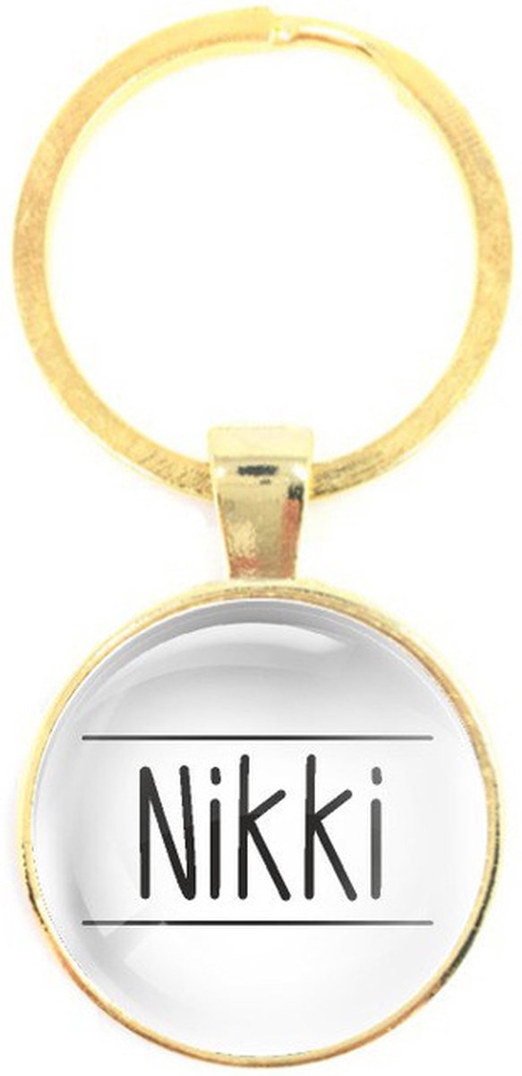Sleutelhanger Glas - Nikki