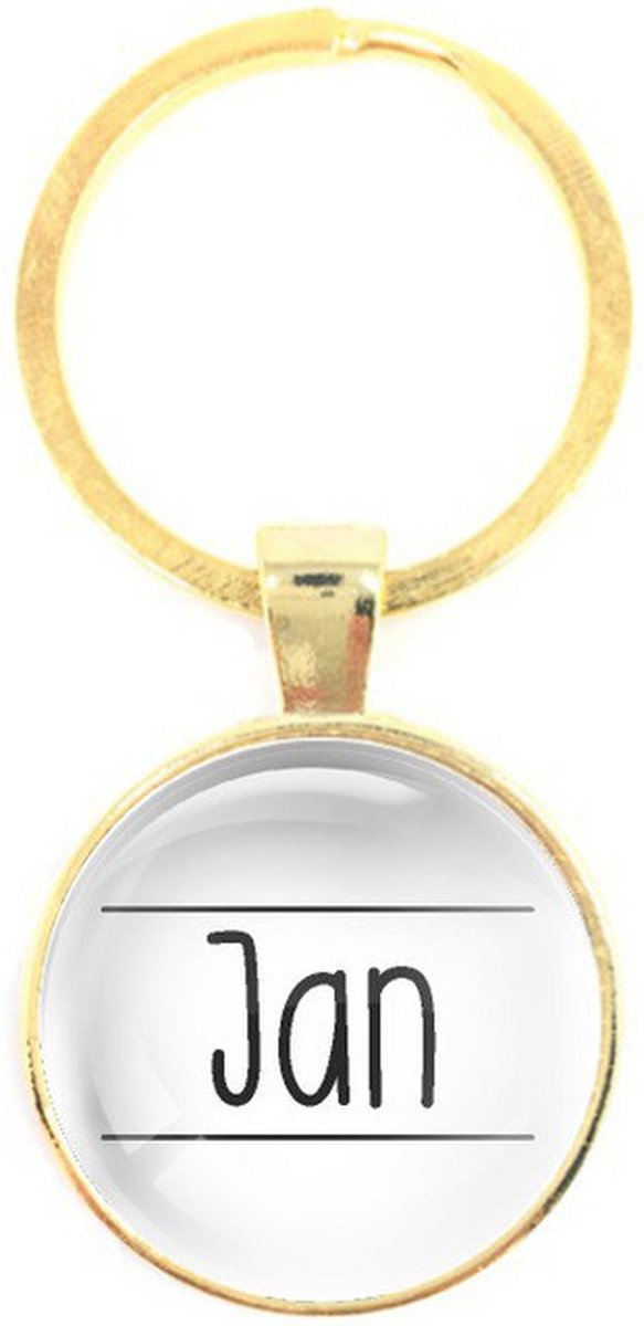 Sleutelhanger Glas - Jan