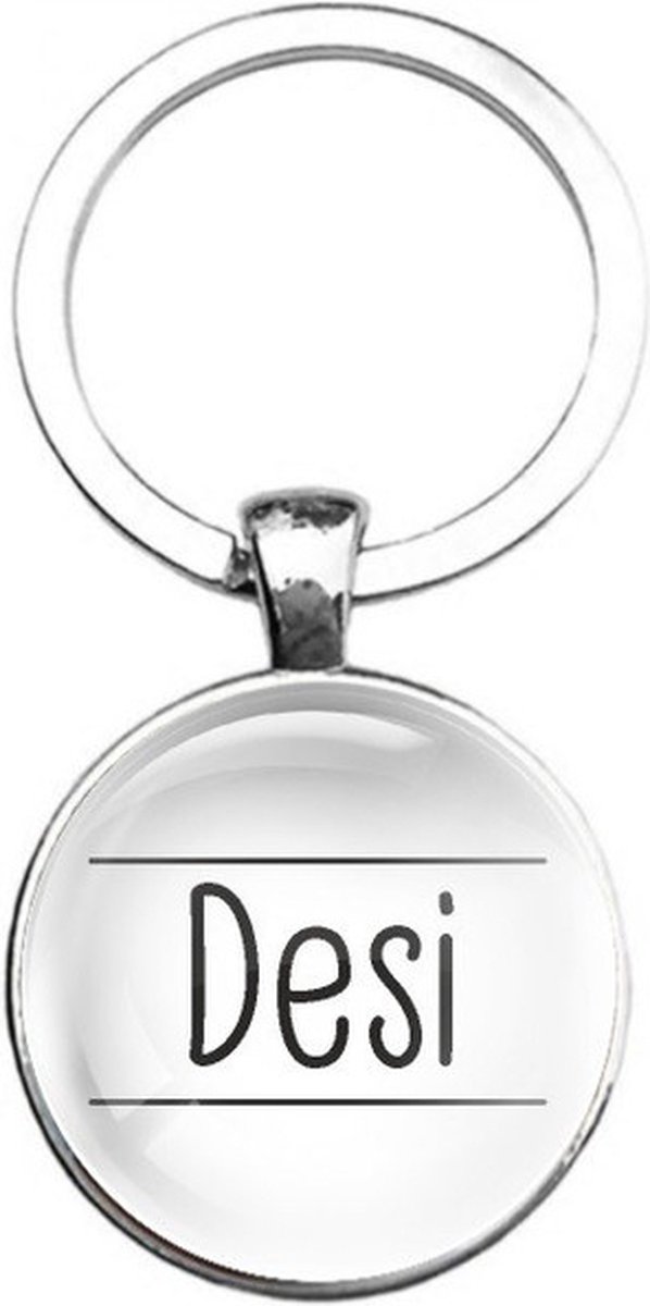 Sleutelhanger Glas - Desi