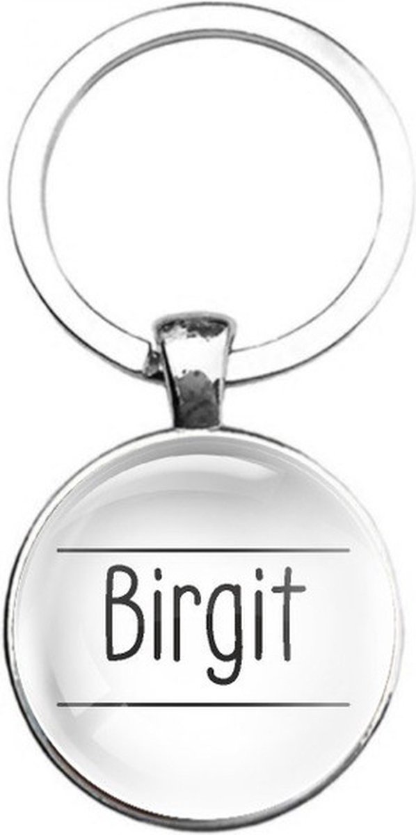 Sleutelhanger Glas - Birgit