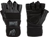 Gorilla Wear - Dallas Wrist Wraps - Sporthandschoenen Unisex - Zwart - M