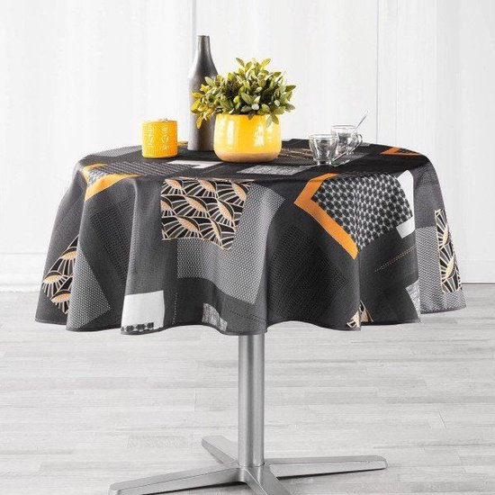 Unbekannt Tafelkleed rond 180 cm structuur damast Unbekannt Tafelkleed rond 180 cm structuur damast