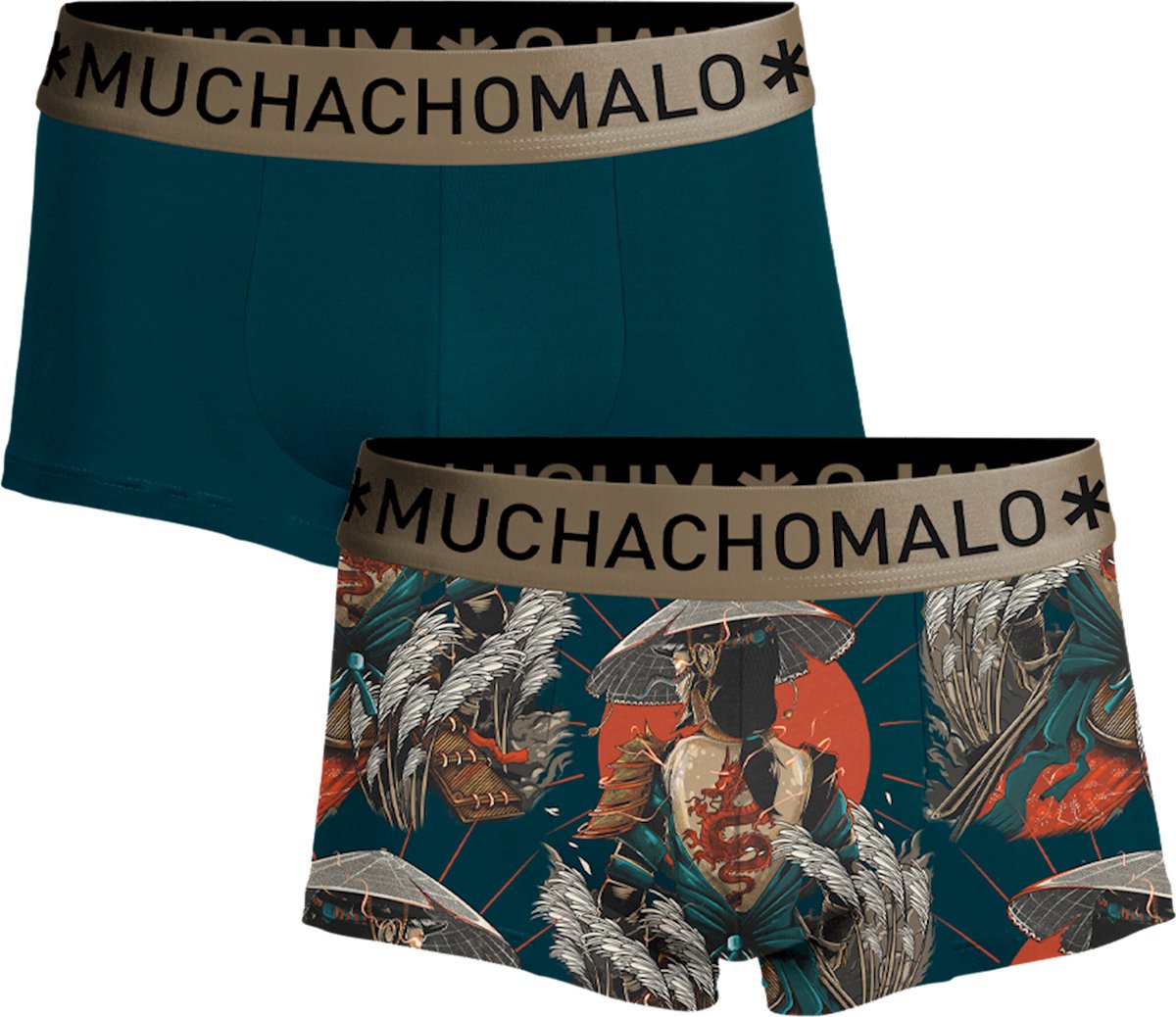 Men 2-Pack Boxer Shorts Las Vegas Japan - Muchachomalo*