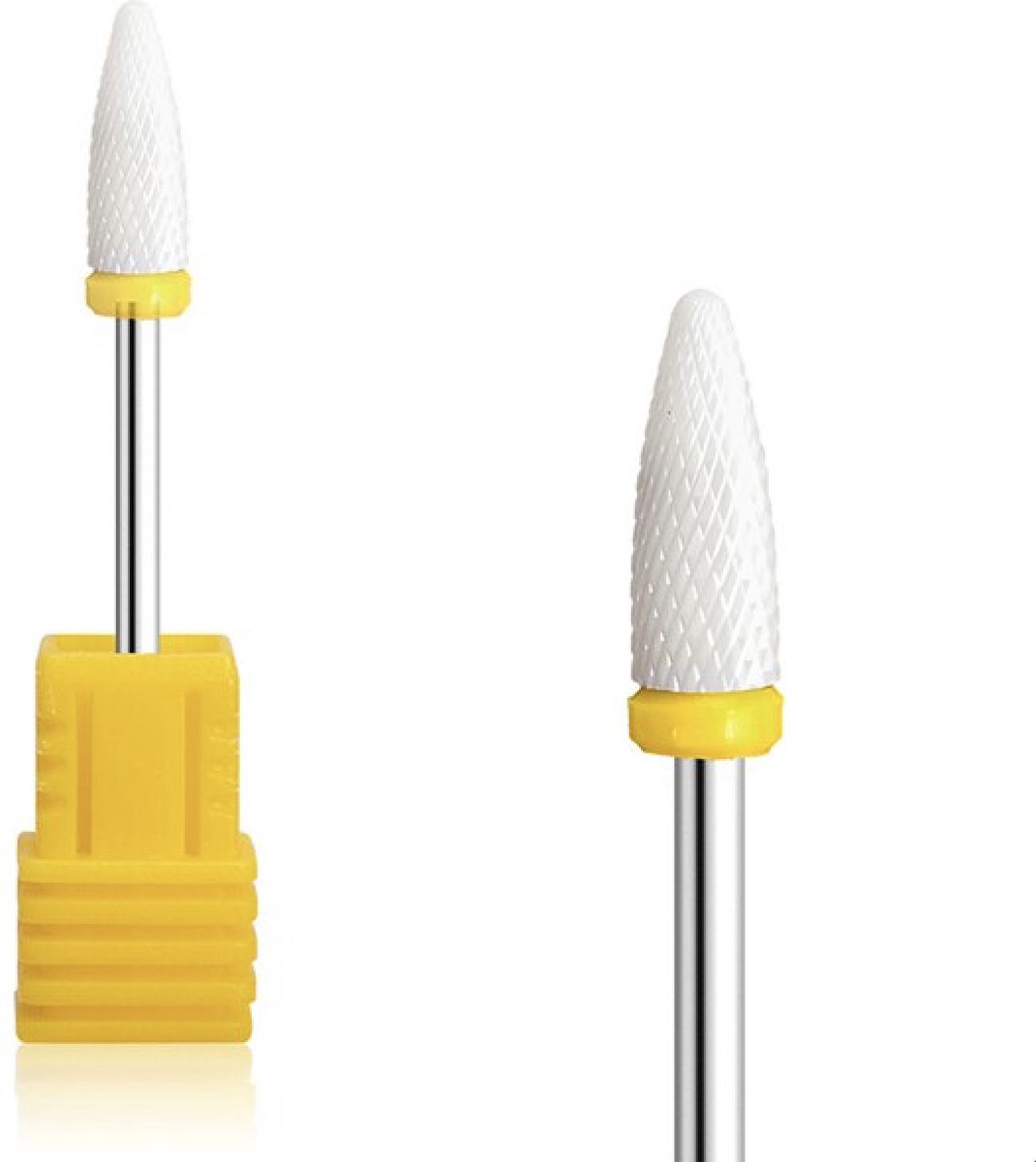 Callance Keramische Bitje Nagel Frees Geel (extra fijn) - nagelfrees - bit - bitje - frees - pedicure - manicure - nagels - nagelstyliste - kunstnagels - acryl - gel - gelpolish