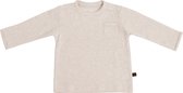 Baby's Only Sweater Melange - Warm Linen - 62 - 100% coton écologique - GOTS