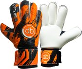 db SKILLS gants de gardien Oranje Wit Taille 8 - Orange White taille 8 - rollfinger - fingerave amovible